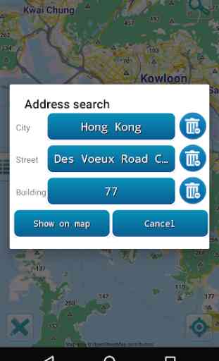 Map of Hong Kong offline 3