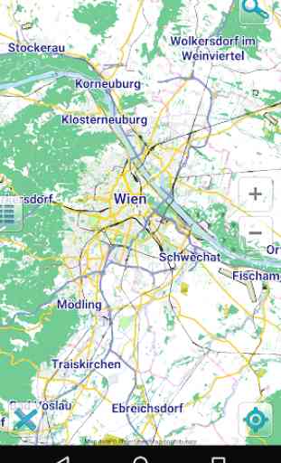 Mapa de Viena offline 1