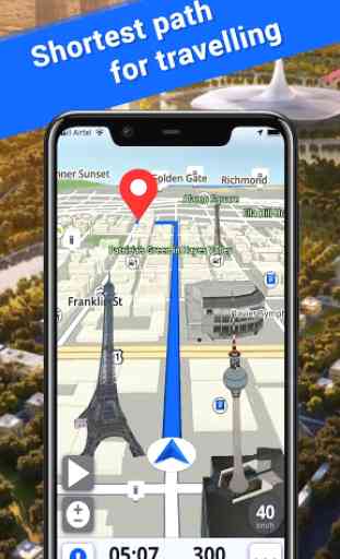Mapas offline, GPS, direcciones de conducción 1
