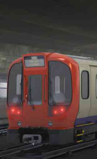 Metro de Londres simulador de tren 3D 2018 4
