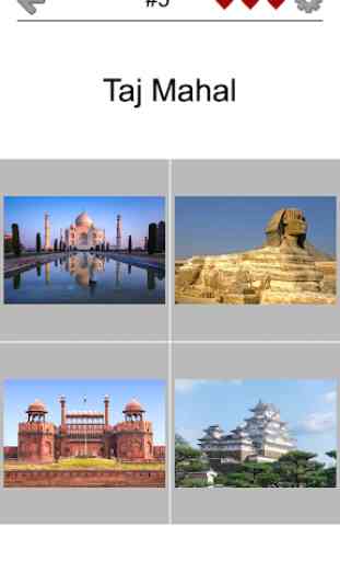 Monumentos famosos del mundo: La prueba de lugares 2