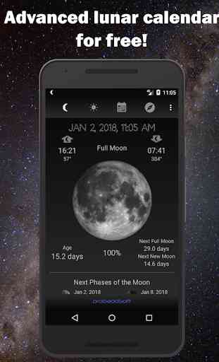Moon Phase Calendar 1
