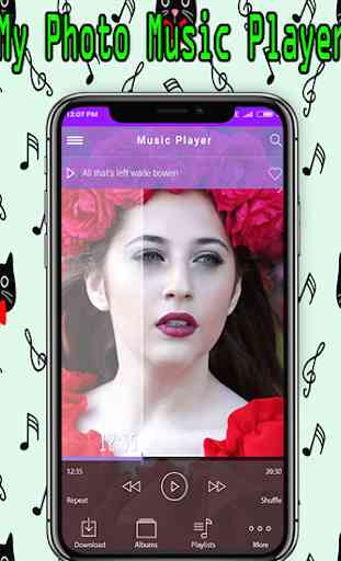 My photo  on music player 4