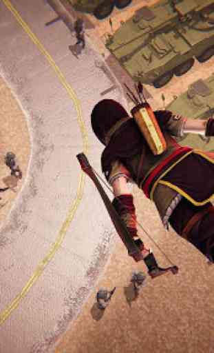 Ninja Archer Assassin FPS Shooter: 3D Offline Game 1