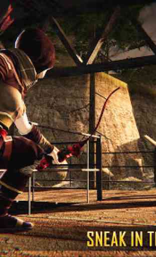 Ninja Archer Assassin FPS Shooter: 3D Offline Game 4