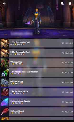 Notificador de subastas para World of Warcraft 1