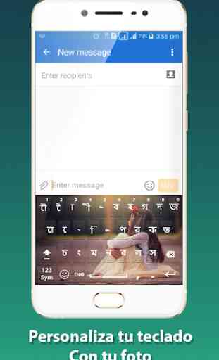 Nuevo teclado Bangla: teclado bengalí para Android 1