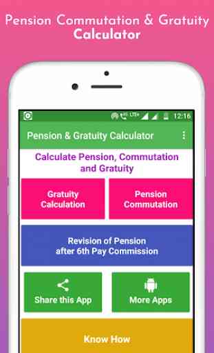 Pension Gratuity Calculator 1