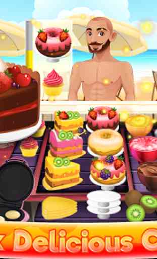 Postre cocina pastelero: deliciosos juegos cocina 3
