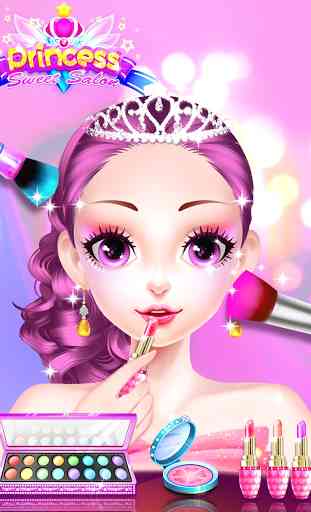 Princesa juegos de moda - vestir y maquillaje 3