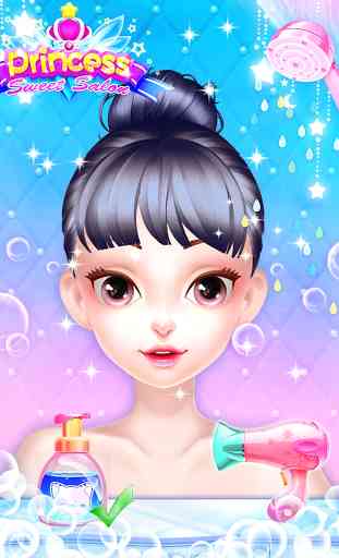 Princesa juegos de moda - vestir y maquillaje 4