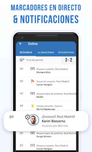 Real Live — App no oficial para los Fan del Madrid 3