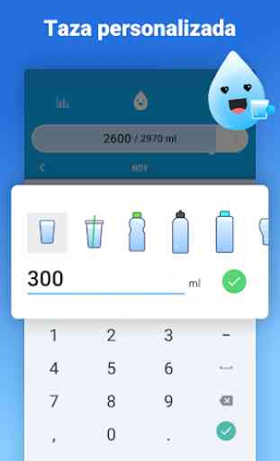 Recordatorio para beber agua - Alerta y Registro 4