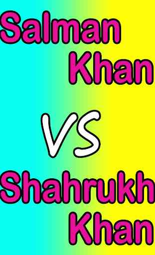 Salman khan vs Shahrukh khan 2