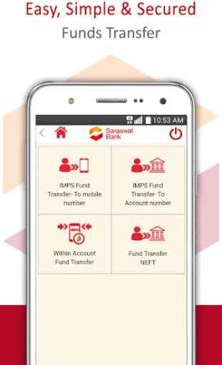 Saraswat Bank Mobile Banking 4
