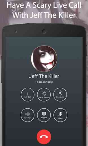 Scary Jeff The Killer Fake Chat And Video Call 2