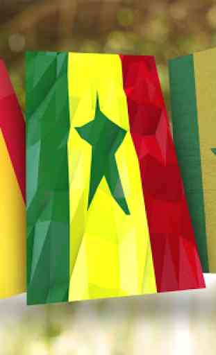 Senegal Flag Wallpaper 2