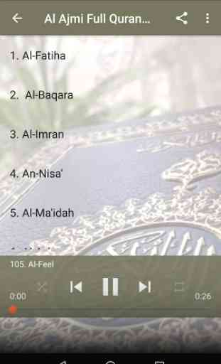 Sheikh Ahmed Al Ajmi Full Quran MP3 Offline 3