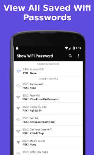 Show WiFi Password 3