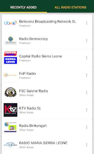 Sierra Leone Radio Stations 1