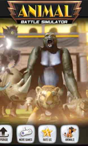 Simulador de Batalla de Animales: Guerra del Reino 3