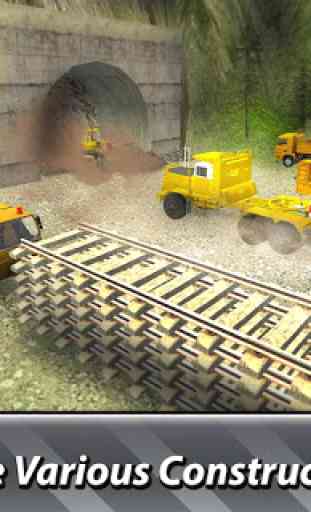 Simulador de construcción de túnel ferroviario 2