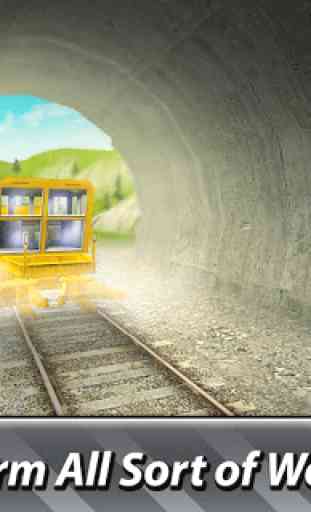 Simulador de construcción de túnel ferroviario 4