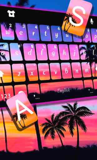 Sunset Beach 2 Tema de teclado 2
