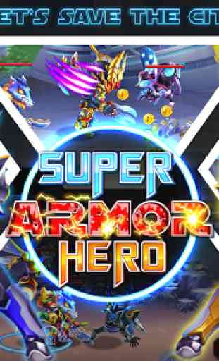 Superhero Armor: City War - Robot Fighting 2