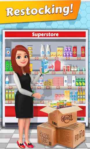 Supermercado Cash Register Sim Girls Cashier Games 3