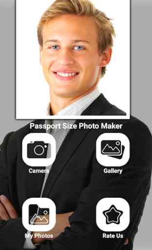 tamaño de pasaporte creador de fotos 1