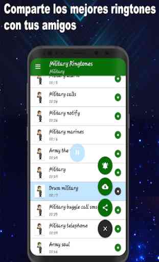 Tonos militares para llamadas 4