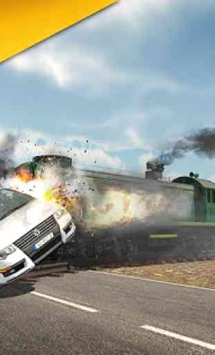 Train Crash: Train Driving Simulator 3