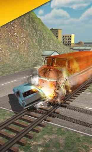 Train Crash: Train Driving Simulator 4
