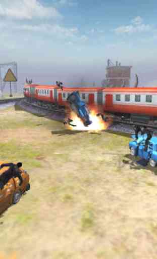 Train shooting - Zombie War 2