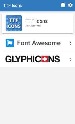 TTF Icons. Ref de Iconos Font Awesome y Glyphicons 1