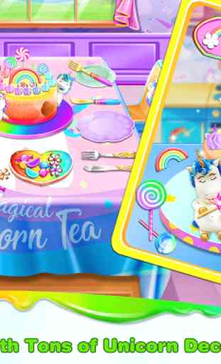Unicorn Frost Cakes Shop - Baking Games for Girls 4