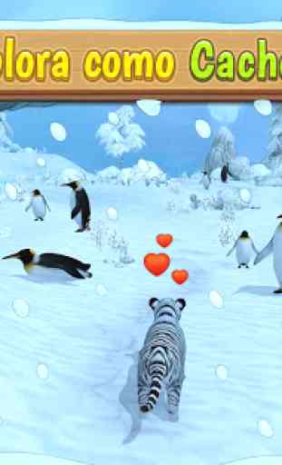 White Tiger Family Sim: Animal Simulator en línea 4