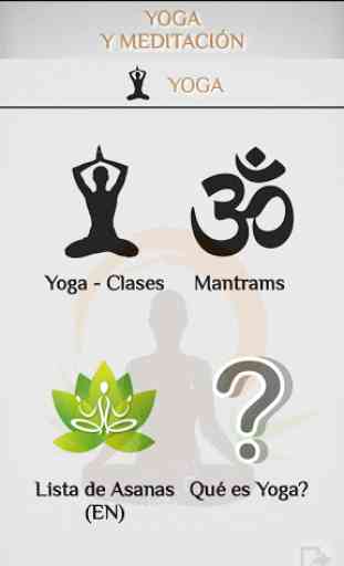 Yoga lecciones - Meditación 1