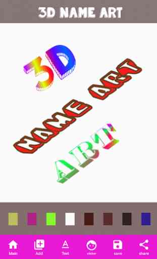 3D Name Art 1