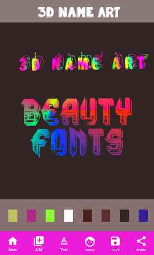 3D Name Art 3