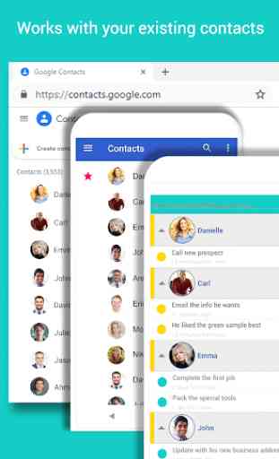 A customer list from your contacts - Personizer 2
