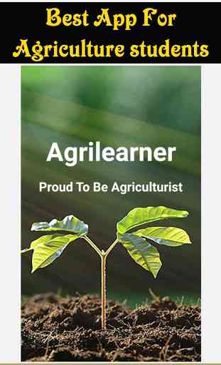 Agriculture Student(BSC Agri Notes)AGRILEARNER 1