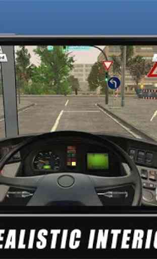 Autobús Euro Coach conduciendo simulador Off Road 4