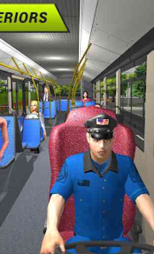 Autobús público Simulador de Transporte 2018 - Bus 1