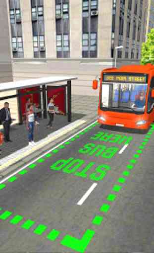Autobús público Simulador de Transporte 2018 - Bus 2