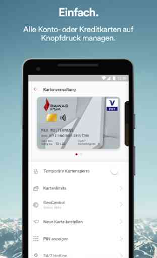 BAWAG PSK klar – Mobile Banking App 2