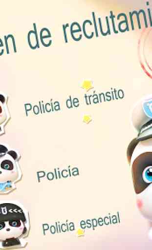 Bebé Panda oficial de policía 1