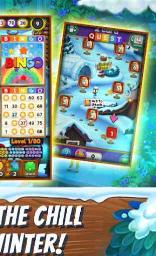 Bingo Quest Jardín de las maravillas de invierno 2