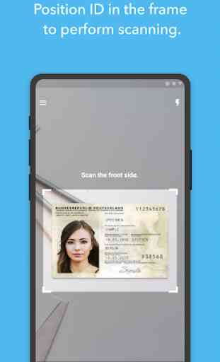 BlinkID: escáner de tarjetas de identificación 1